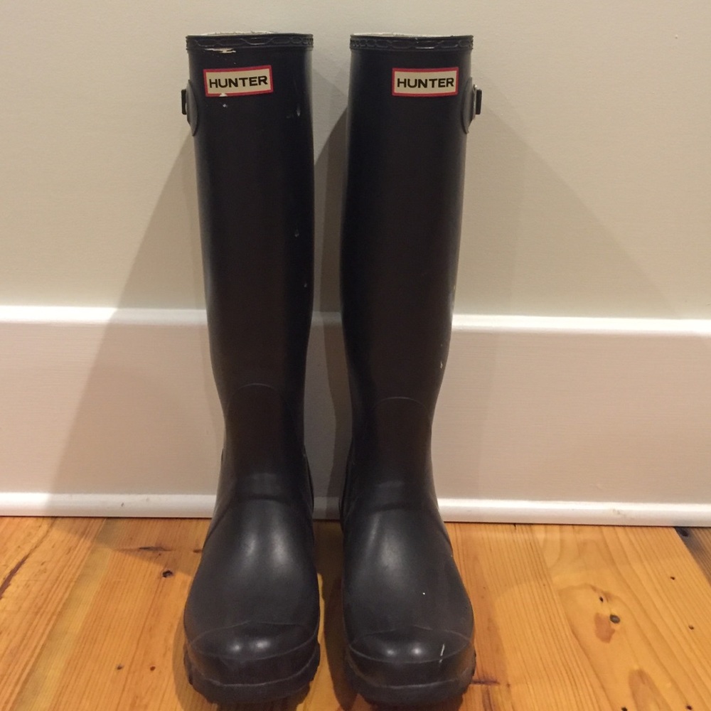 black Hunter Rainboots